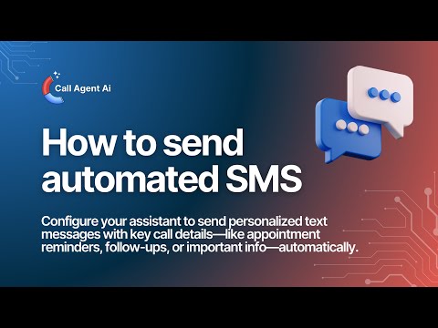 How to Set Up SMS Notification | Call Agent AI