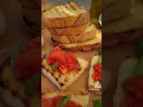 Video thumbnail: Bruscheta me Domate dhe Borzilok