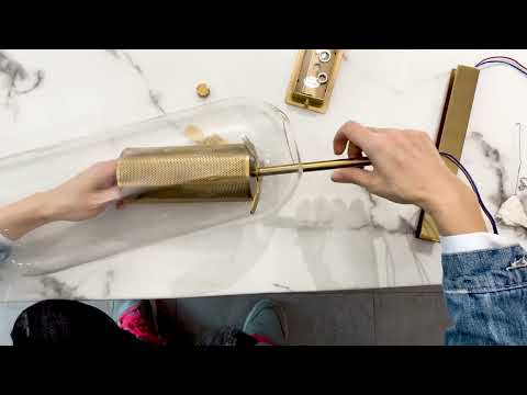 Vadim Glass Wall Lamp