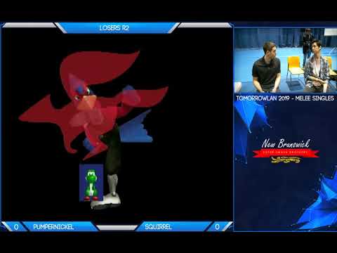 TLAN 2019 Melee Singles - Pumpernickel (Yoshi) vs Squirrel (Falco) LR2