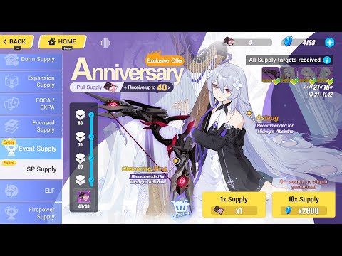 Honkai Impact Anniversary Raven Equipment Supply f2p Full Gear Summons