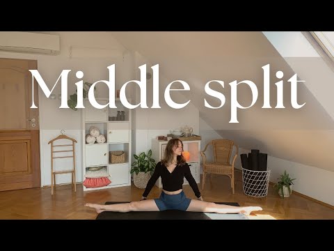 Yoga with Nikola: Middle Split | stretch + strength lower body practice