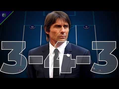 The 3-4-3 is the perfect formation | Football Tactics