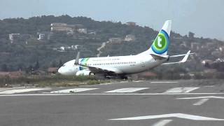 preview picture of video 'Transavia PH-XRZ / Chios Airport'