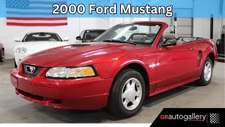 Video Thumbnail for 2000 Ford Mustang