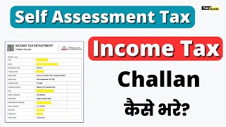 Self Assessment Tax payment online | How to pay Income Tax challan online | Income Tax challan