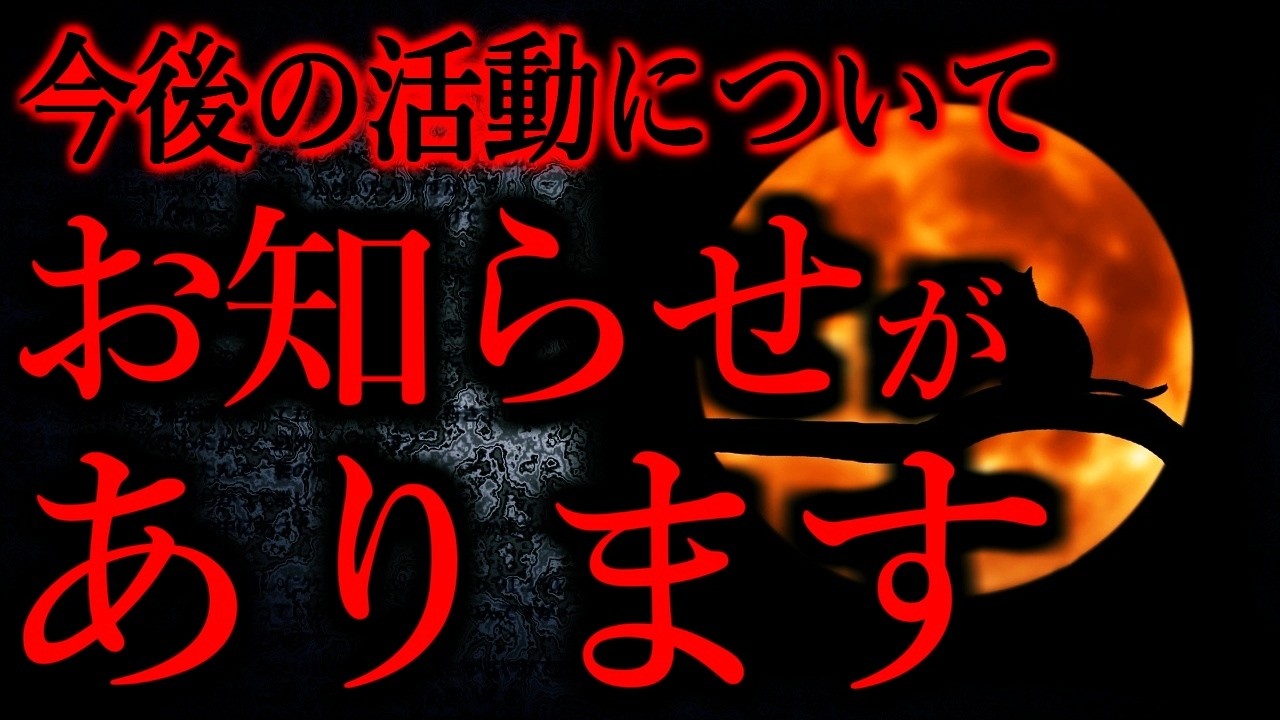 【お知らせ】今後の活動について
