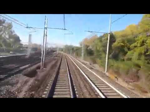 ITALY Venezia to Verona Train Driver View