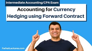 Hedging of Foreign Currency using Forward Contract | Advanced Accounting | CPA Exam FAR