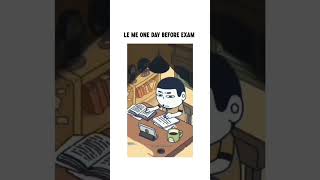 Le me one day before exam funny 😂😂 video|| exam funny video status|| new funny video||