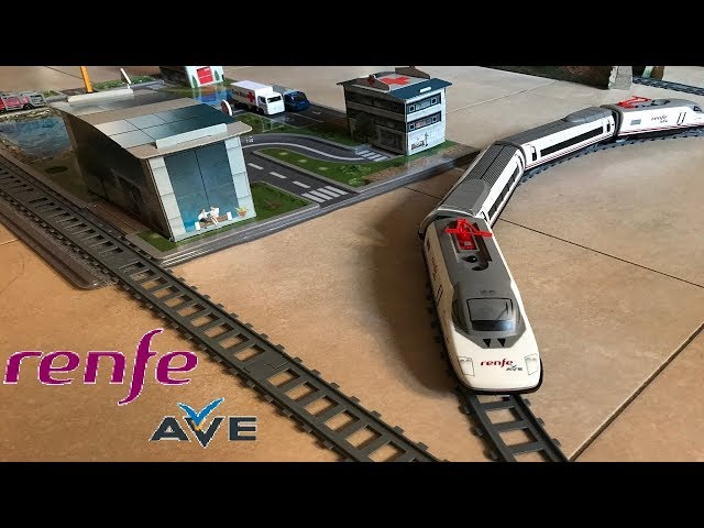 Vídeo relacionado con AMISENK Juego De Tren Eléctrico Simulación Ciudad con Vías Intercambiables Construcción ABS Juego Tren Eléctrico Juguete Aprendizaje para Niños con Conexión Magnética