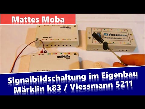 Signalbildschaltung im Eigenbau mit Märklin k83 / Viessmann 5211 und bistabilen Relais
