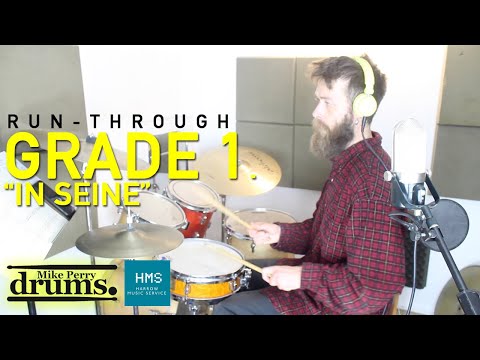 In Seine - Grade 1 Drum Kit 2020 - Trinity College London