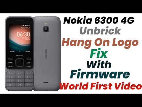 Nokia 6300 4G [TA-1287] Unbrick | Hang On Logo Fix With Flashing Firmware [World First Video]
