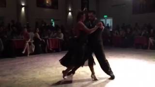 Alejandra Mantiñan y Leandro Gómez en el marco de AGOSTANGO 2018 (20-Ago-18)