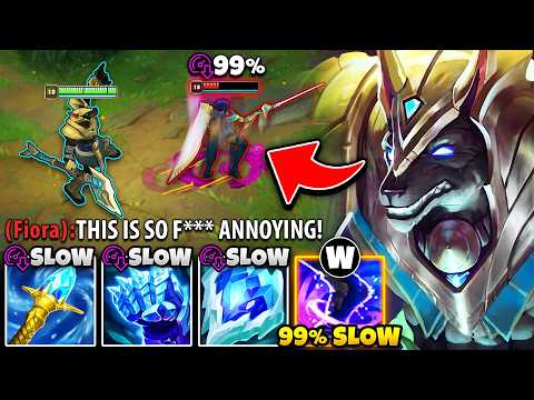 THIS FIORA HAS A MENTAL BREAKDOWN FROM MY PERMASLOW NASUS BUILD! (THIS IS SO EVIL)