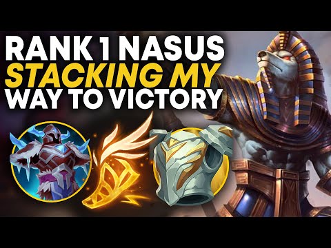 Rank 1 Nasus Stacking Mundo Toplane! How to carry as Nasus top | Carnarius | League of Legends