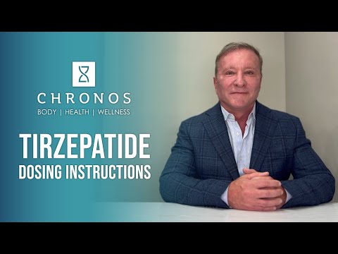Tirzepatide Dosing Instructions | Compounded Medical Weight Loss Injections | Chronos BHW