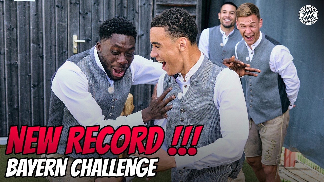 Musiala sets unbelievable record! | The great Paulaner Bayern Challenge 2024 🍺