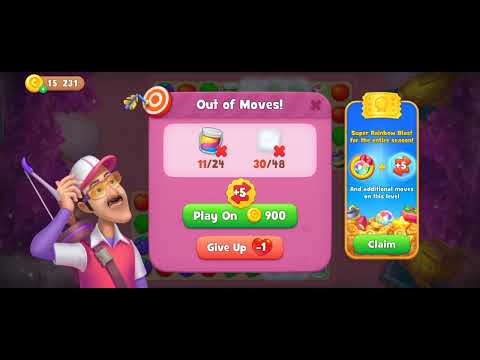 GARDENSCAPES CHALLENGE LEVEL 12073 FAILED | MARI MAIN BERSAMA