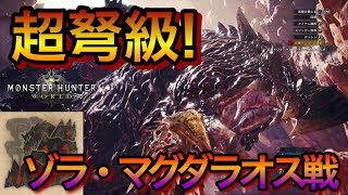 【MHW】ゾラ・マグダラオス戦でまさかの乱入!? part6【モンハンワールド 実況】