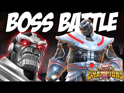 Nameless Thanos Boss Battle: Marvel Contest of Champions