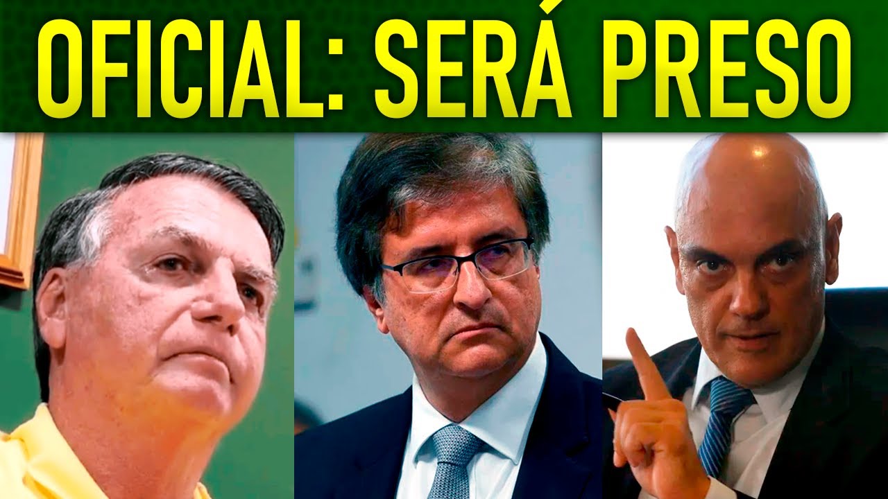 URGENTE!! Alexandre recebe PROVA-CHAVE pra PRlSÃO IMEDIATA de Bolsonaro!! A CASA CAIU DE VEZ!!!