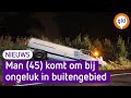 Man (45) komt om het leven bij auto-ongeluk in buitengebied