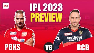 IPL 2023: PBKS Vs RCB Match Preview: Punjab Kings nervously wait on Dhawan, Livingstone availability
