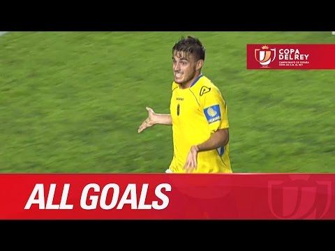 Todos los goles de UD Las Palmas (2-0) CD Numancia - HD  Copa del Rey