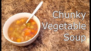 How to make Chunky Vegetable Soup