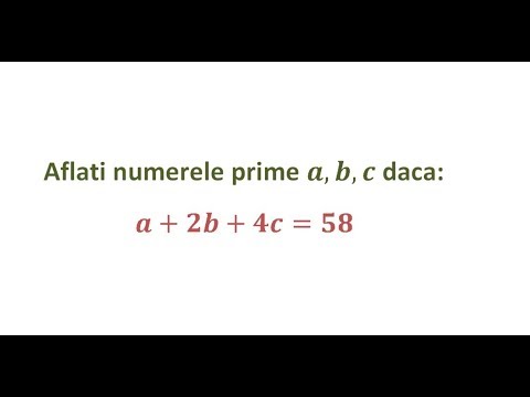 Numere prime - Exercitiu rezolvat (clasa a 5-a)