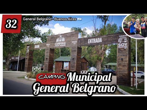 #Camping MUNICIPAL GENERAL BELGRANO, General Belgrano, Buenos Aires 🇦🇷. A solo 163km de CABA.