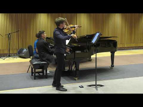 Ben Hancox & Tony Ingham, played Sonata 1st. & 2nd. Mvts., by Franck (1822-1890) - B19F2-2