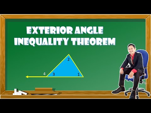 Exterior Angle Inequality Theorem  ∥   Grade 8