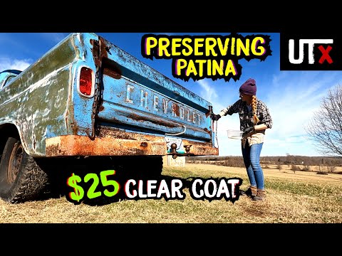 $25 Patina CLEAR COAT!! - Easy DIY LONGLASTING Top Coat - NO GREASY FINISH! - UTX