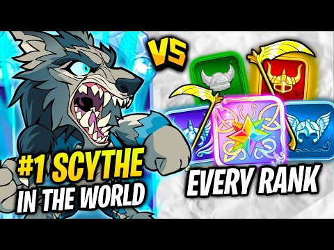#1 Scythe IN THE WORLD vs Scythe Mains from EVERY Rank ft. Marckiemoo