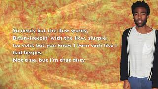 Childish Gambino   Pound Cake Freestyle Sway In The Morning   Lyrics Full HD