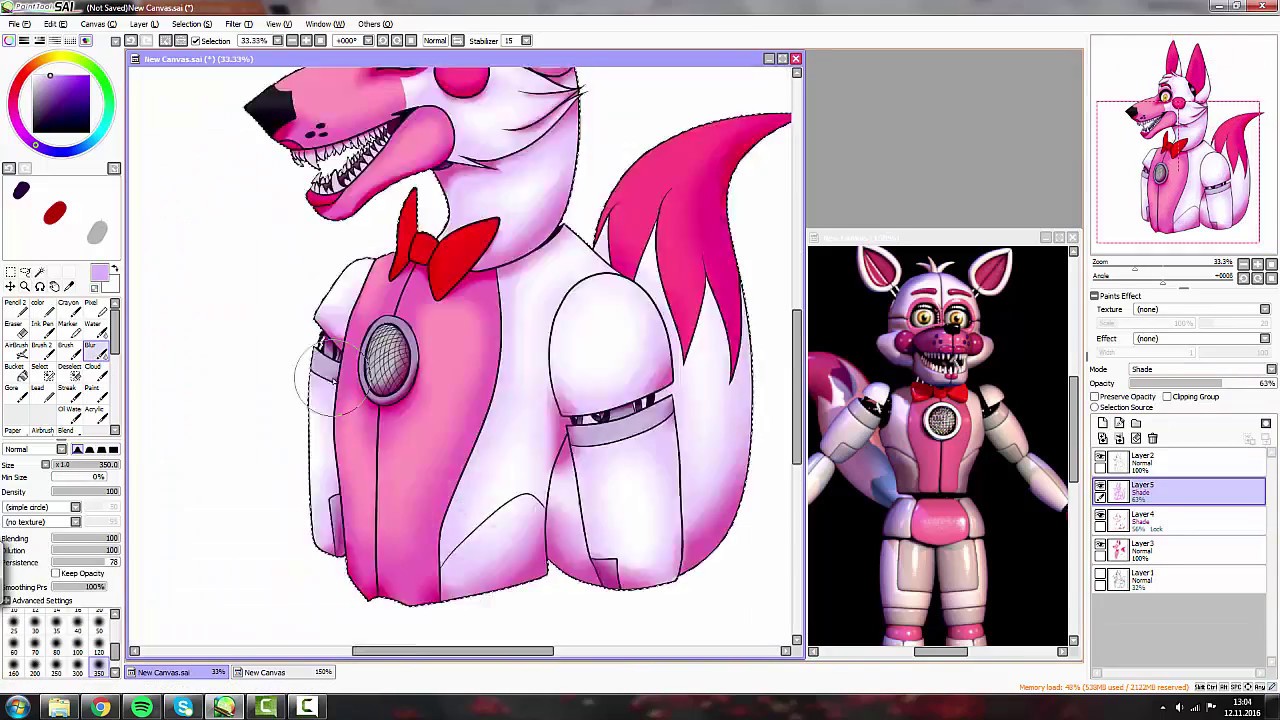 Speedpaint - [FNaF] Funtime Foxy