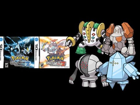 Pokémon Nero 2 e Bianco 2 Come ottenere Regigigas, Regirock, Registeel e Regice