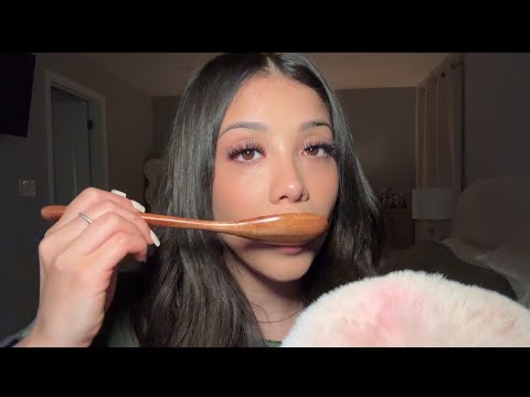 Eating Your Face for One Hour 🥄 Wooden Spoon Mouth Sounds ASMR