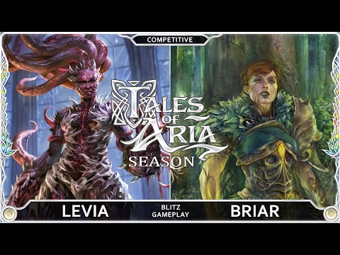 Death Roar! Levia vs Briar. Competitive decks - Flesh and Blood TCG