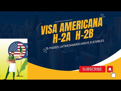 Visa Americana H-2A e H-2B?Bolívia novo país que está na lista #latinoamerica #visas