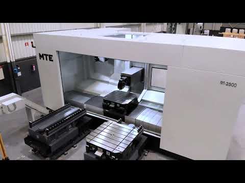 MTE Milling Machines RT 2500 z automatyczną wymianą palet oraz automatyczneą wymianą głowic - zdjęcie