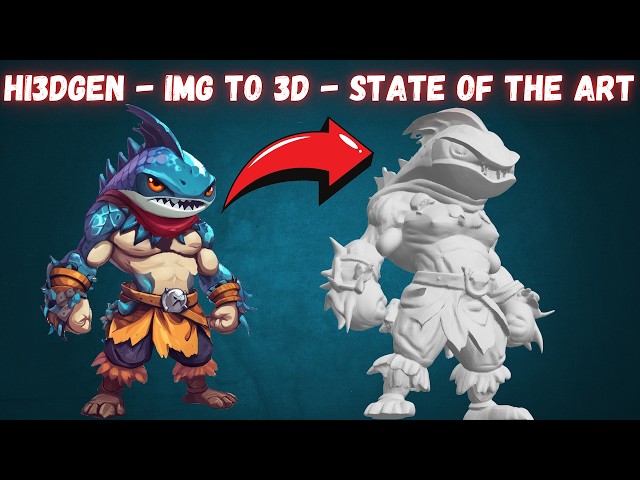 Hi3DGen Full Tutorial With Ultra Advanced App to Generate the Very Best 3D Meshes from Static Images