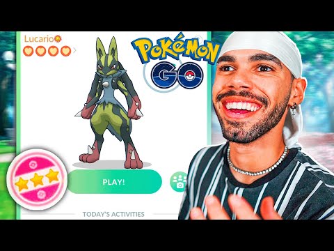 A ÚLTIMA ETAPA PARA MEU MEGA LUCARIO - POKEMON GO| Cris |