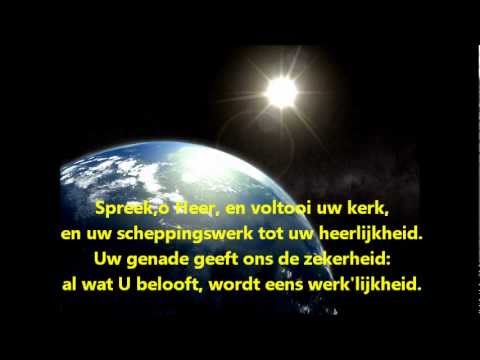 Opw. 689 - Spreek o Heer door Uw heilig Woord (met tekst)