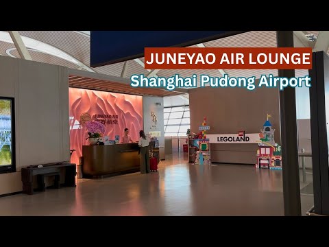 Tour of the Juneyao Air Lounge, Shanghai Pudong Airport