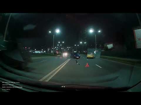 Момент ДТП на проезде Машиностроителей