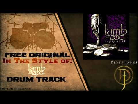 Lamb of God Styled Free Original Drum Track - 151 BPM (FREE DOWNLOAD)
